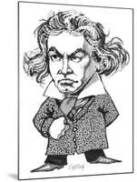 Beethoven-Gary Brown-Mounted Giclee Print