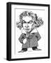 Beethoven-Gary Brown-Framed Giclee Print