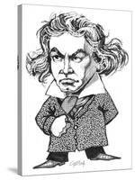 Beethoven-Gary Brown-Stretched Canvas