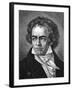 Beethoven-A Close-Framed Art Print