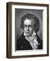 Beethoven-A Close-Framed Art Print