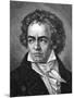 Beethoven-A Close-Mounted Art Print