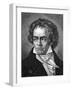 Beethoven-A Close-Framed Art Print