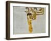 Beethovenfrieze, Allegory of Poetry-Gustav Klimt-Framed Giclee Print