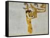 Beethovenfrieze, Allegory of Poetry-Gustav Klimt-Framed Stretched Canvas