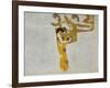 Beethovenfrieze, Allegory of Poetry-Gustav Klimt-Framed Giclee Print