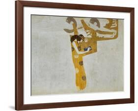 Beethovenfrieze, Allegory of Poetry-Gustav Klimt-Framed Giclee Print