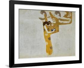 Beethovenfrieze, Allegory of Poetry-Gustav Klimt-Framed Giclee Print