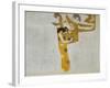 Beethovenfrieze, Allegory of Poetry-Gustav Klimt-Framed Giclee Print