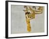 Beethovenfrieze, Allegory of Poetry-Gustav Klimt-Framed Giclee Print