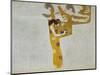 Beethovenfrieze, Allegory of Poetry-Gustav Klimt-Mounted Giclee Print