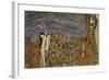 Beethovenfrieze, Detail of the Personification of Gnawing Sorrow, 1902-Gustav Klimt-Framed Giclee Print