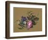 Beetle at the Rose Branch-Fyodor Petrovich Tolstoy-Framed Giclee Print