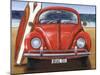 Beetle on the Beach-Peter Adderley-Mounted Art Print