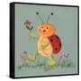 Beetle-Beverly Johnston-Framed Stretched Canvas