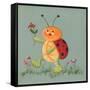 Beetle-Beverly Johnston-Framed Stretched Canvas