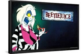 Beetlejuice: Animated - Key Art-Trends International-Framed Poster