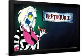 Beetlejuice: Animated - Key Art-Trends International-Framed Poster