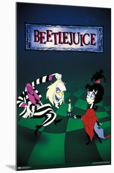 Beetlejuice: Animated - One Sheet-Trends International-Mounted Poster