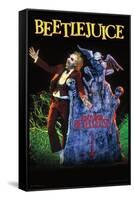 Beetlejuice - Grave-Trends International-Framed Stretched Canvas