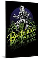 BEETLEJUICE - NEON-null-Mounted Poster