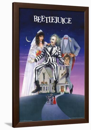 Beetlejuice- One Sheet-null-Framed Poster