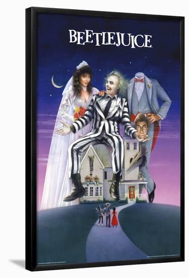 Beetlejuice- One Sheet-null-Framed Poster