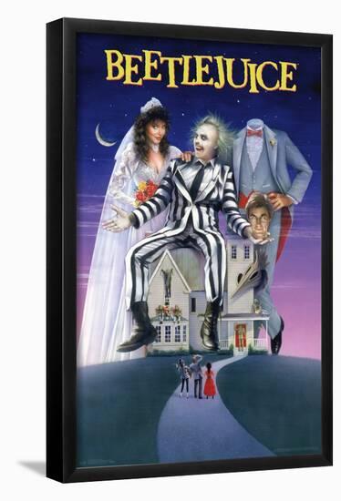 Beetlejuice - One Sheet-Trends International-Framed Poster