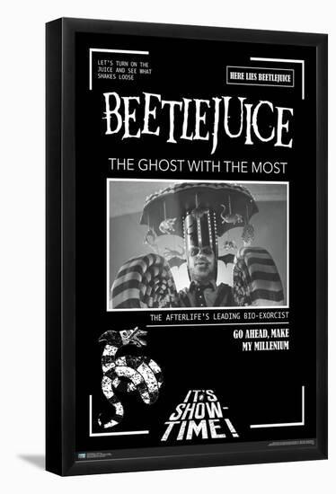 Beetlejuice - Show-Time-Trends International-Framed Poster