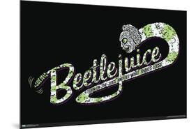 Beetlejuice - Snake-Trends International-Mounted Poster