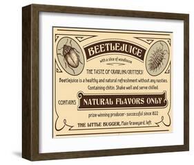 Beetlejuice-null-Framed Art Print