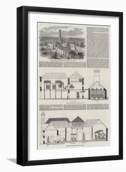 Beetroot Sugar Manufactory at Mountmellick-null-Framed Premium Giclee Print