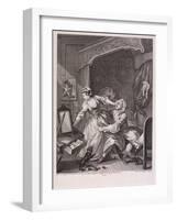 Before, 1736-William Hogarth-Framed Giclee Print