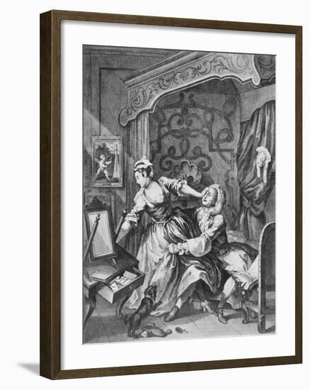 Before, 1736-William Hogarth-Framed Giclee Print