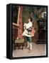 Before a Portrait',C1860-1920-Tito Conti-Framed Stretched Canvas