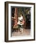 Before a Portrait',C1860-1920-Tito Conti-Framed Giclee Print