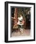 Before a Portrait',C1860-1920-Tito Conti-Framed Giclee Print