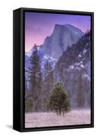 Before Dawn at Half Dome, Yosemite Valley-Vincent James-Framed Stretched Canvas