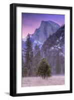 Before Dawn at Half Dome, Yosemite Valley-Vincent James-Framed Photographic Print