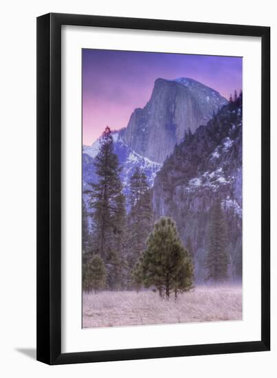 Before Dawn at Half Dome, Yosemite Valley-Vincent James-Framed Photographic Print