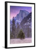 Before Dawn at Half Dome, Yosemite Valley-Vincent James-Framed Photographic Print