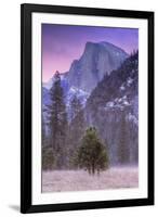 Before Dawn at Half Dome, Yosemite Valley-Vincent James-Framed Photographic Print