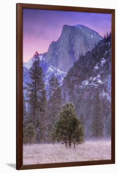 Before Dawn at Half Dome, Yosemite Valley-Vincent James-Framed Photographic Print