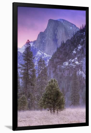 Before Dawn at Half Dome, Yosemite Valley-Vincent James-Framed Photographic Print