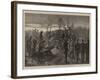 Before Paris, an Officer's Funeral, For God, King, and Fatherland-Henry Woods-Framed Giclee Print