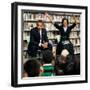 Before President Barack Obama and Wife Read to Second Graders at Capital City Public Charter School-null-Framed Premium Photographic Print