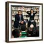 Before President Barack Obama and Wife Read to Second Graders at Capital City Public Charter School-null-Framed Photographic Print