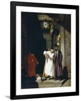 Before Procession, 1865-Federico Zandomeneghi-Framed Giclee Print