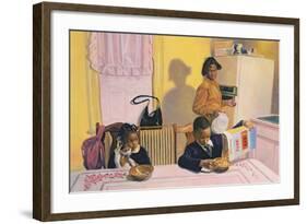 Before School, 1991-Colin Bootman-Framed Giclee Print