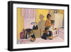 Before School, 1991-Colin Bootman-Framed Giclee Print